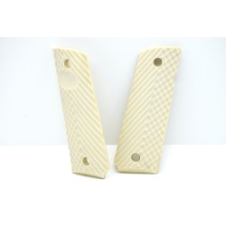 Lok Grips G10 for 1911 Ivory