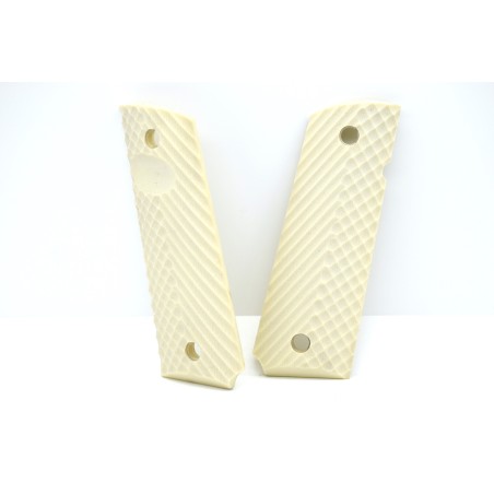 Lok Grips G10 for 1911 Ivory