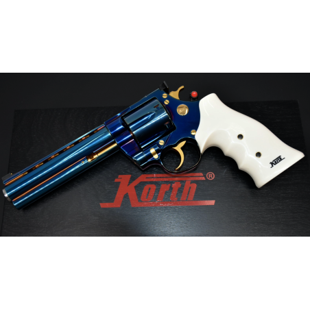 Revolver Korth Classic 44 Mag 6" Plasma Bleu Poli