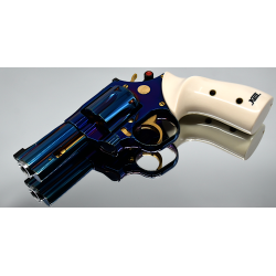 Korth Revolver Classic 357 Mag. 3" Glossy Blue DLC