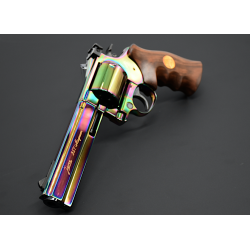 Revolver Janz 357 Mag. 6" Aurora Green Rainbow
