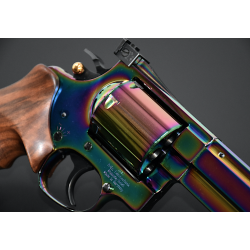 Janz Revolver 357 Mag. 6" Aurora Green Rainbow