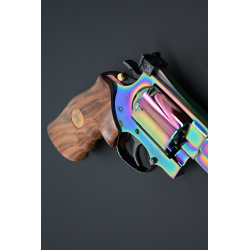 Janz Revolver 357 Mag. 6" Aurora Green Rainbow