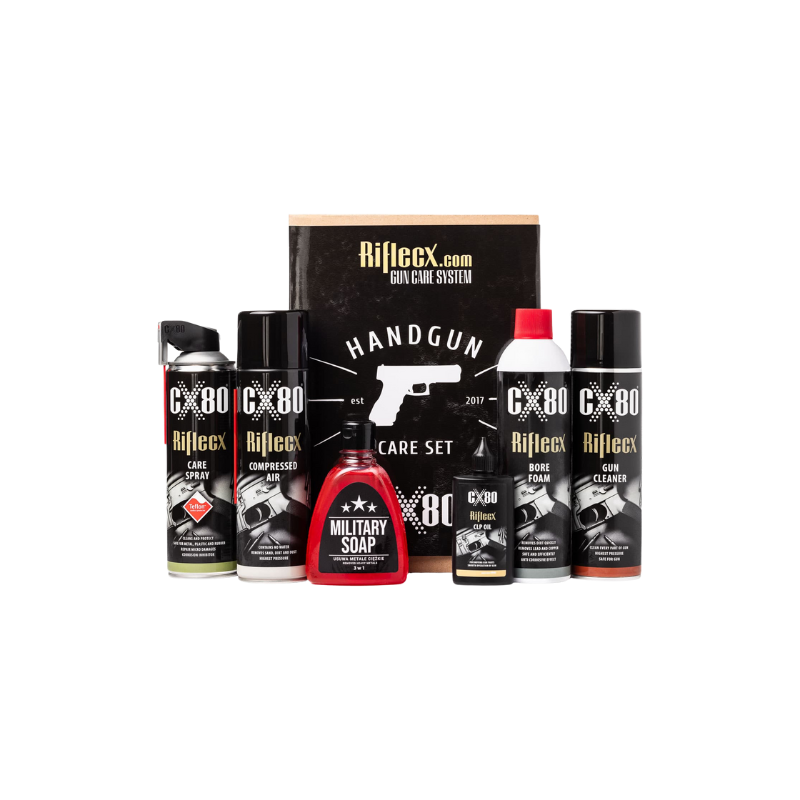 Complete Handgun Maintenance Cleaning Kit RifleCX