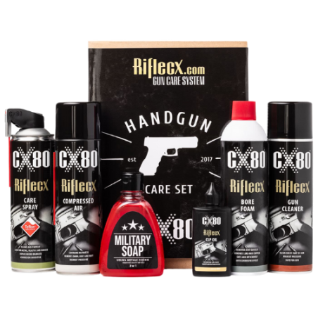 Complete Handgun Maintenance Cleaning Kit RifleCX