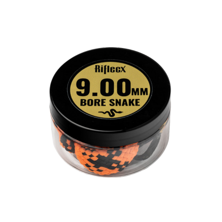 Bore Snake RifleCX 9mm : nettoyage ultra-rapide, efficace et sécurisé du canon.