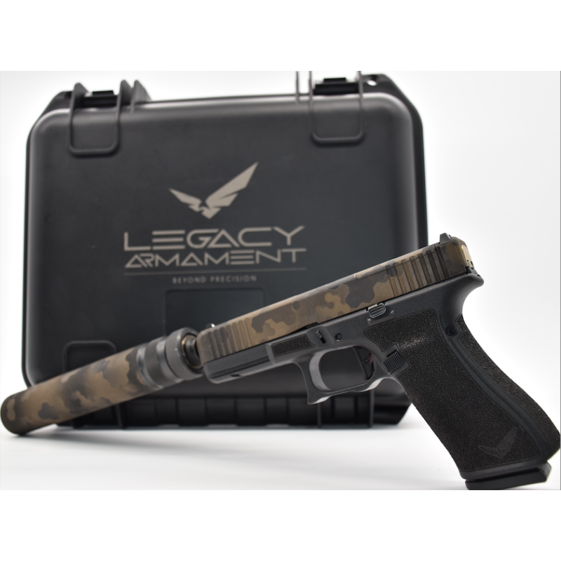 Glock 17 FS Gen5 MOS Throated Barrel Custom - Legacy Armament Edition