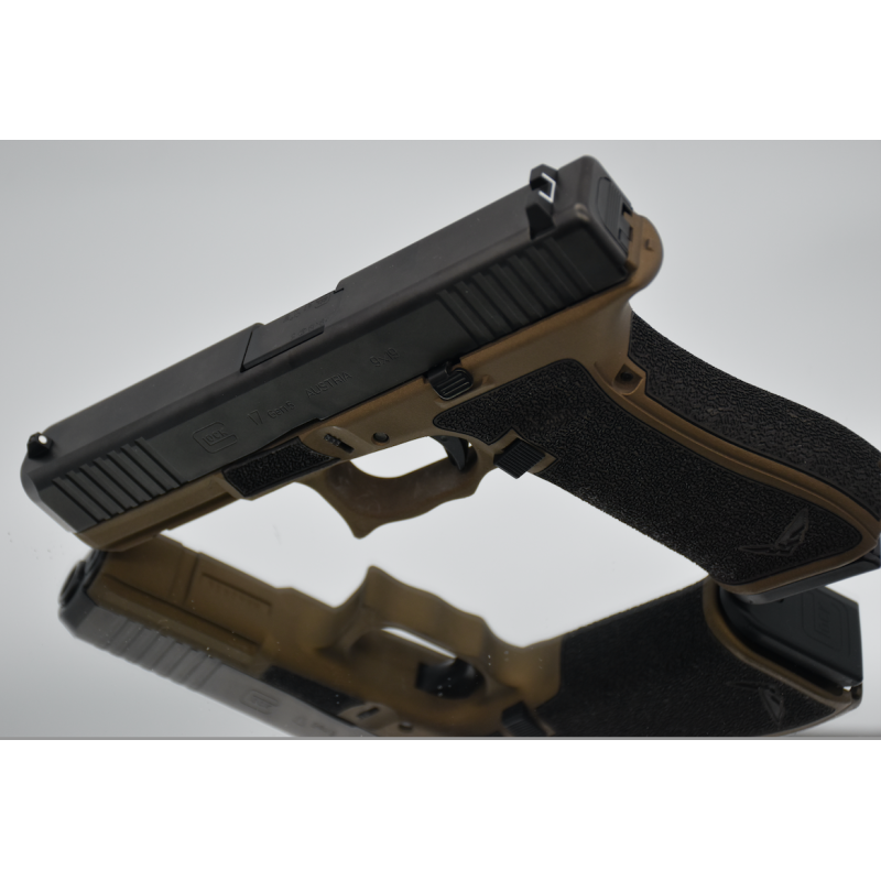 Glock 17 FS GEN5 Custom- Burnt Bronze Lining - LEGACY CUSTOM EDITION