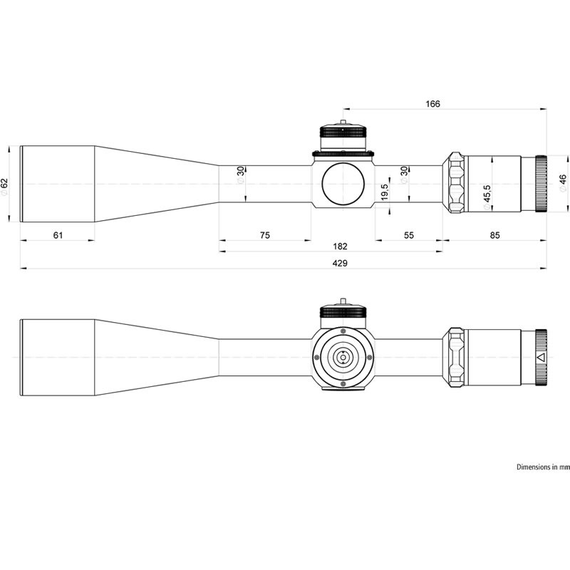 Riflescope Kahles K1050 1050x56