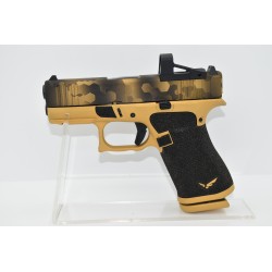 Glock 43 X Shield Custom - Hexa Light Gold