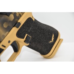 Glock 43 X Shield - Hexa Light Gold