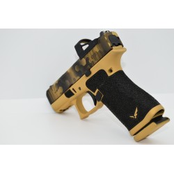 Glock 43 X Shield - Hexa Light Gold