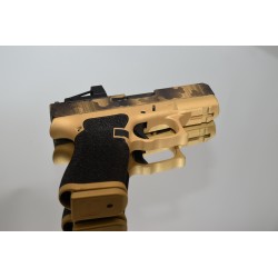 Glock 43X Shield Custom - Hexa Light Gold