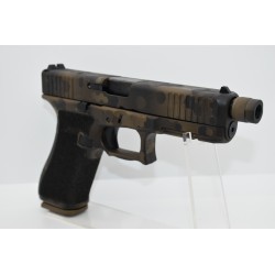 Glock 17 FS Gen5 MOS Fileté - Burnt Bronze Camo