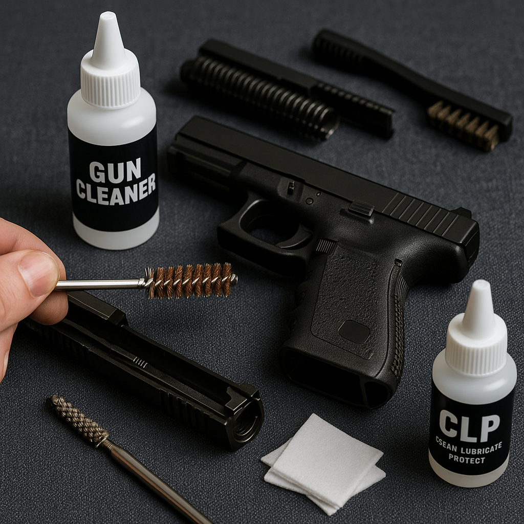 nettoyage d’une arme  entretien arme  comment nettoyer une arme  entretien pistolet 9 mm  nettoyage canon carabine