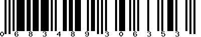 EAN-13 : 0683489306353