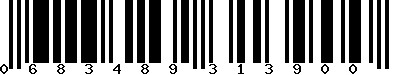 EAN-13 : 0683489313900